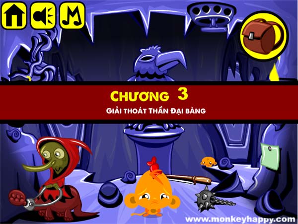 Game Chú Khỉ Buồn 526 - Chương 3: Giải Thoát Thần Đại Bàng - Game Vui