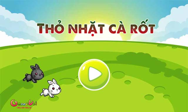Game Thỏ Nhặt Cà Rốt - Game Vui