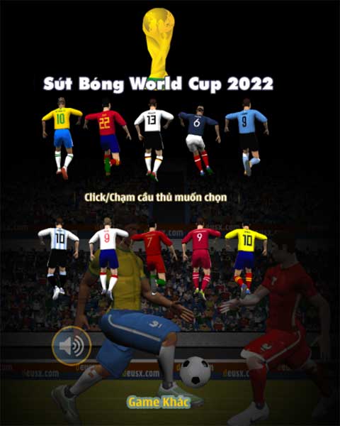 Game Sút Bóng World Cup 2022 - Game Vui