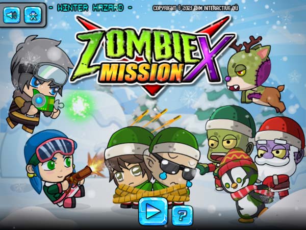 Game Truy Tìm Zombie X - Mùa Đông Nguy Hiểm - Game Vui