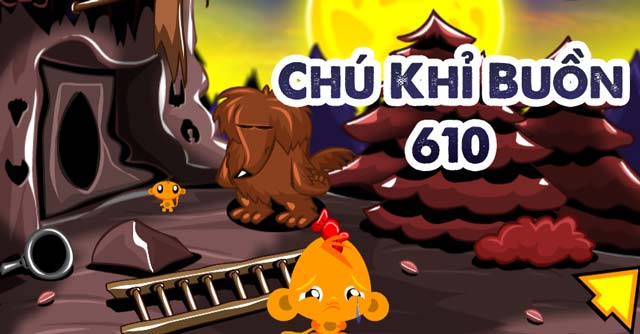 Game Chú Khỉ Buồn - Game Chu Khi Buon Hay Nhất 3 - Gamevui