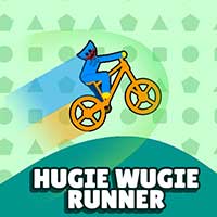 Huggy Wuggy lái xe đạp