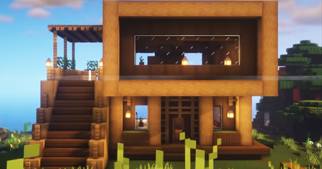 Top 30 ý tưởng xây nhà đẹp trong Minecraft 08/08/2024 (Phần 2)