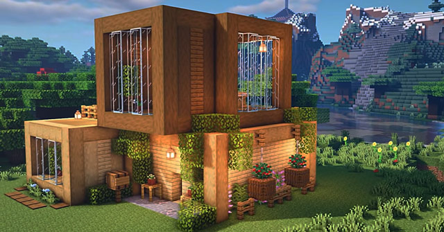 Top 30 ý tưởng xây nhà đẹp trong Minecraft 14/06/2024 (Phần 2)