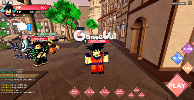 Code Anime Dimensions 2022 mới nhất trên Roblox