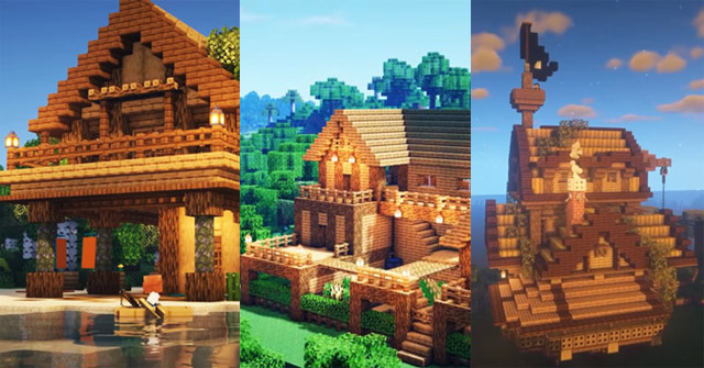 Top 30 ý tưởng xây nhà đẹp trong Minecraft 14/06/2024 (Phần 3)