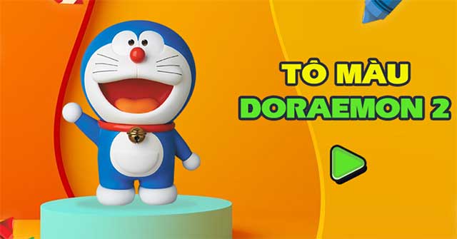 Game Tô Màu Doraemon 2 - Game Vui