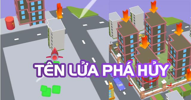 Game Tên Lửa Phá Hủy - Game Vui