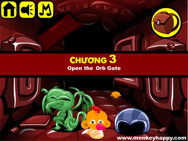 Game Chú Khỉ Buồn 650 - Hầm Mộ Chương 3 - Game Vui