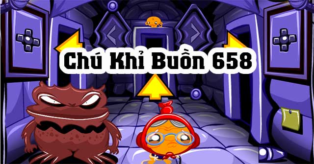 Game Chú Khỉ Buồn 658 - Hầm Mộ (P7) - Game Vui