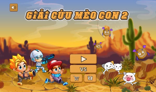 Game Giải Cứu Mèo Con 2 - Game Vui