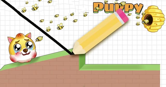 Game Save The Doge - Doge And Bee - Game Vui