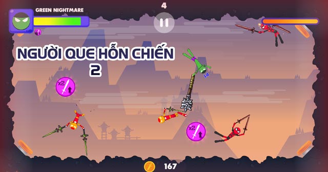 Game Người que phòng vệ 2 - Game Vui