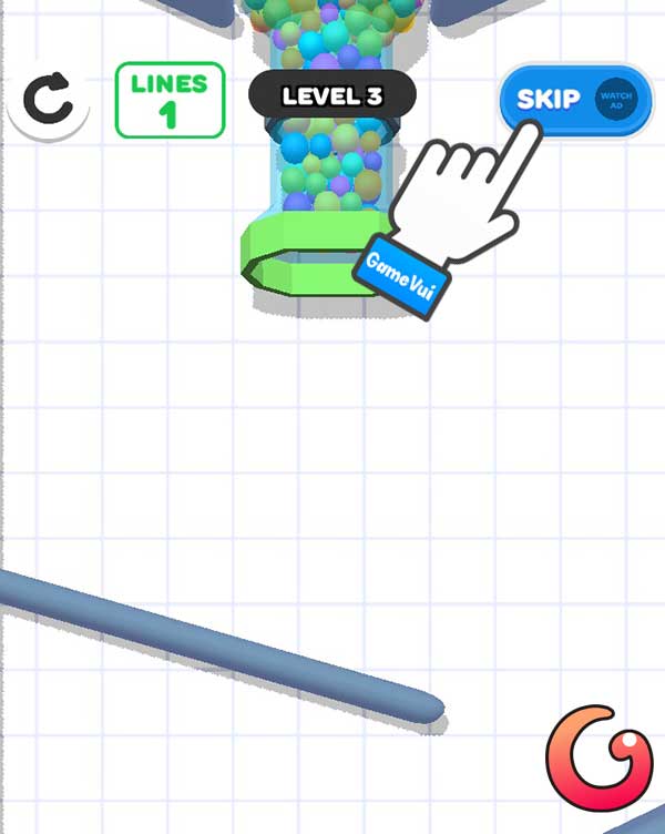 Cách chơi Rope And Balls Dây thừng và bóng GameVui.vn