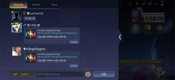 Mẹo Viết Chữ Màu Xanh Trong Liên Quân Mobile - Gamevui.Vn