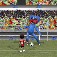 Đá bóng với Huggy