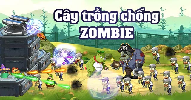 Game Cây trồng chống Zombie - Game Vui