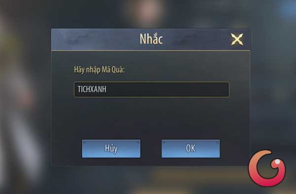 Nhập mã