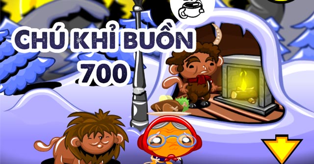 Game Chú Khỉ Buồn 700 - Monkey, Phù Thủy Và Tủ Quần Áo - Game Vui