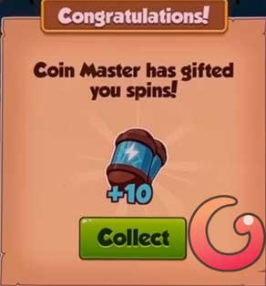 Mẹo nhận code Coin Master miễn phí, 1000 Spin Link Collect