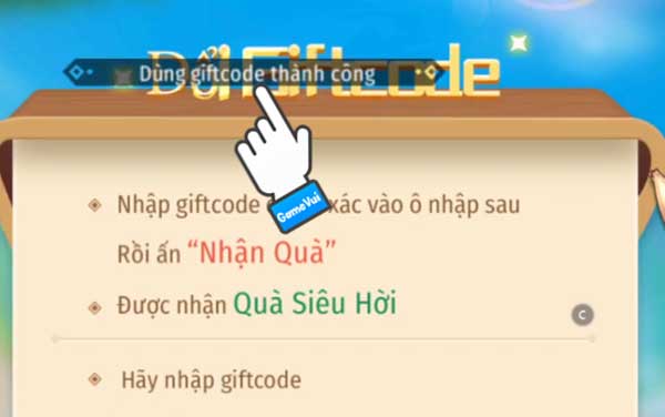 quốc - Tổng hợp code Luna Vương Quốc Ánh Trăng mới nhất Dung-giftcode-thanh-cong