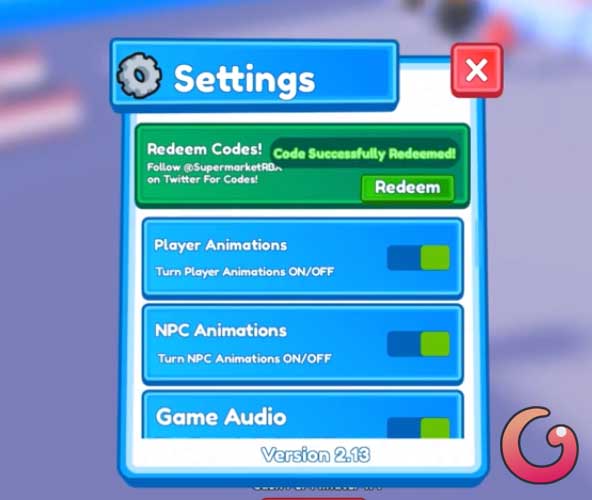 T ng h p code supermarket simulator m i nh t th ng 10 2024 gamevui vn