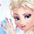 Elsa làm móng tay